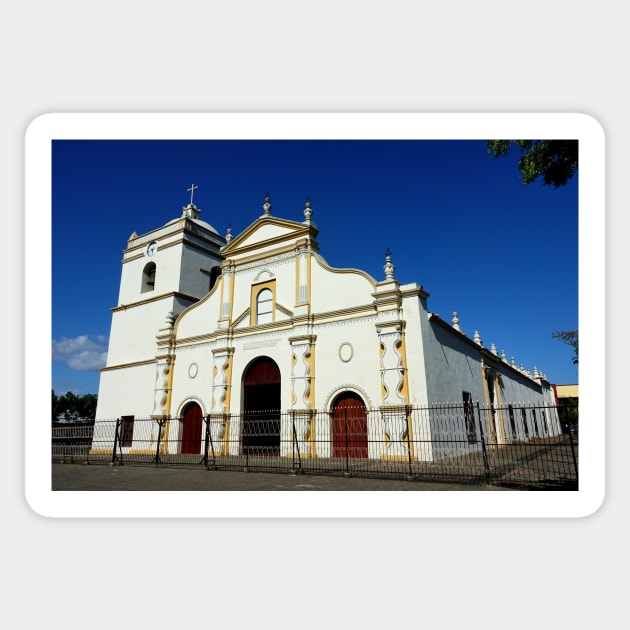 Nicaragua - Eglise de  Masaya Sticker by franck380